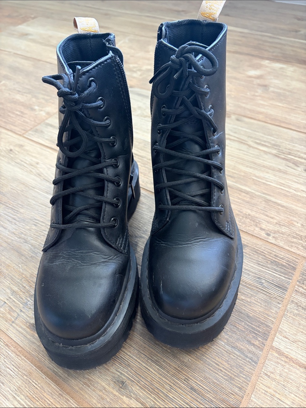 Dr. Martens Black Platform Boots